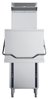 Electrolux Professional EHT60XLG-ESD Geschirrspülen Haubengeschirrspüler Typ XL mit Ablaufpumpe, Waschmittel- und Klarspülmitteldosierer, Wärmerückgewinnungsanlage (ESD), 60 K/Std. (Code 520529)