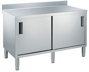 Electrolux Professional TN1610FB WORKTOP CUPBOARD+UNDERTOP+UPSTAND 1600MM (133623)
