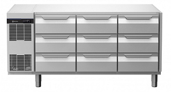 Digital Undercounter ecostore HP Concept Refrigerated Counter - 9 1/3 Drawer without Top (60Hz) (Code 710374)