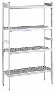 Electrolux Professional ALS1696 ALUM.LINEAR SHELV.-POLY.TIERS-373X1696MM (Code 137020)