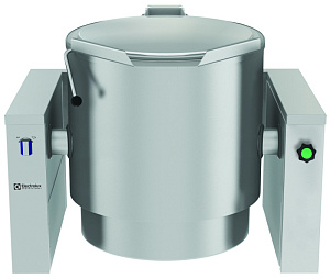 Electrolux Professional PBOT30TDCO Hochleistungskochen Dampf Kippkochkessel, 300lt freistehend, für Hygienesockelaufstellung - manuell (Code 586072)