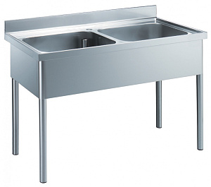 Electrolux Professional LG1426E SINK UNIT 2 BOWLS 1400 MM (133570)