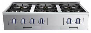 GAS TOP,6 BURN,ECO,1S,BSPL,1200X850X250H (Code 588529)