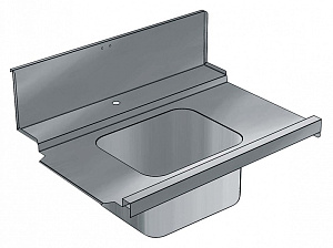 Electrolux Professional BHRPIB10L PREWASH INFILL TOP+BOWL L>R 1000-RACK T. (Code 865331)