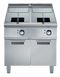 Electrolux Professional E9FREH2GF0 15+15-L-ELT.-FRITEUSE 2 BECKEN + 2 KÖRBE (Code 391088)