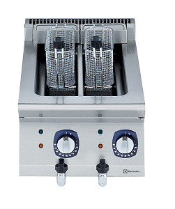 Electrolux Professional E7FRED2A00 2X5 LITRE ELECTRIC FRYER TOP 400 MM (Code 371074)