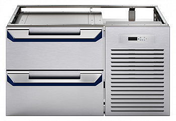 Modular Cooking Range Line thermaline 80 - 1000 mm Ref-freezer Base with 2 drawers, 1 Side, H=550 (R290) (Code 588483)