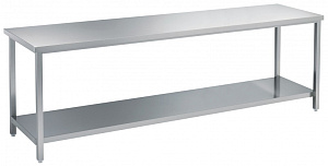 Electrolux Professional STL17 WORK TABLE WITH SHELF 1700 MM (Code 132402)