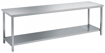 Electrolux Professional STL17 WORK TABLE WITH SHELF 1700 MM (Code 132402)