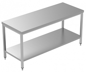 Electrolux Professional LSGTG1700E WORK TABLE 1700 MM WITH LOWER SHELF (134090)