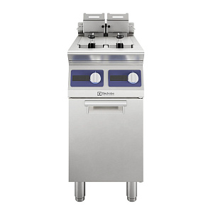 Electrolux Professional E7KKPTBAMCG e-XP 700 Fryer 2x5 Liters OptiOil 400mm (Code 371220)