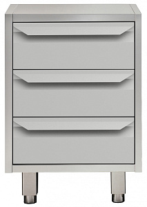Electrolux Professional TE3C6 NEUTRALGERÄT, 3 SCHUBLADEN, 600 MM (Code 121824)