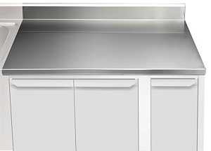 Electrolux Professional TPLA11A ARBEITSPLATTE M. AUFKANTUNG 1100 MM (Code 121137)