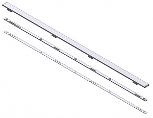 Electrolux Professional ENDRMOD80L ENDSCHIENE KIT THERMALINE 80 (L)12.5MM (Code 913200)