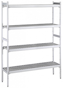 Electrolux Professional ALS2224 ALUM.LINEAR SHELV.-POLY.TIERS-373X2224MM (137026)