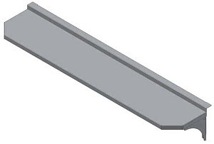 Electrolux Professional HSATS6 TABLETTRUTSCHE-6 KÖ.STAPELTI.,3150MM (Code 865105)