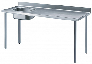 Electrolux Professional TL1810SXE AT MIT BECKEN LINKS + AUFKANTUNG 1800 M (Code 133527)