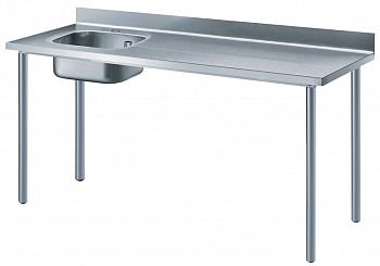 Electrolux Professional TL1810SXE AT MIT BECKEN LINKS + AUFKANTUNG 1800 M (Code 133527)