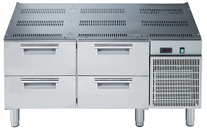 Electrolux Professional E7TTBECOMIN Modular Cooking Range Line 700XP 4 Drawer Refrigerated Base (Code 371295)