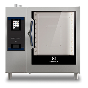 Electrolux Professional ECOE102T3A1 SKYLINE PREMIUMS OVEN 10 GN 2/1 - ELECTRIC - BOILER AISI 316- 3-GLASS (CODE 229743)