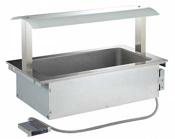 Electrolux Professional DI3BMO EINBAU-BAIN-MARIE 3 GN + AUFSATZ (Code 340299)