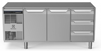REFR.COUNTER 440LT 2DR 3x1/3 DRAW NO TOP (Code 710036)