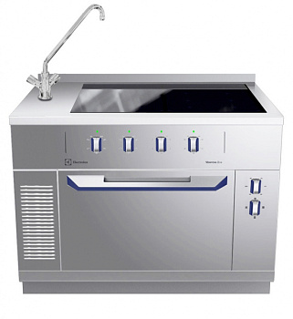 Electrolux Professional MBJHGBK8AO GF-IND,ST OFEN,TAP(L)1S,AFK,1200X850X70 (Code 588663)