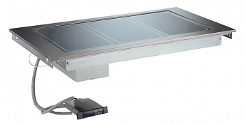 Electrolux Professional DI3HGT EINBAU-WARMAUSGABE-HARTGLASPLATTE 3 GN (Code 340315)