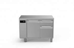 Electrolux Professional EH2RRAD REFR.COUNTER 290LT 1DR 1/3+2/3DRAW REM (Code 710016)