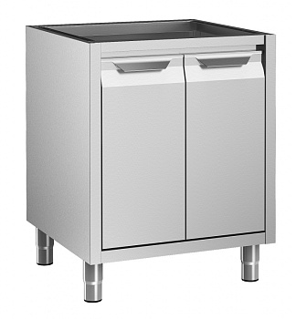 Standard Preparation Cupboard with 2 Hinged Door - no top, 700mm (Code 133175)