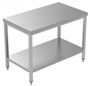 Electrolux Professional LSGTG1200E WORK TABLE 1200 MM WITH LOWER SHELF (134085)