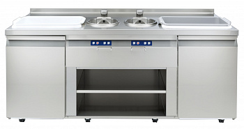 Breading Station SmartSift DUO Breading station, 2 modules with neutral base (Code 727820)