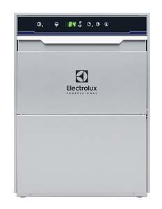 Electrolux Professional ESSICW Geschirrspülen Gläserspüler (klein), Doppelwandig, elektronischer Steuerung, Kaltnachspülung, eingebautem Wasserenthärter und Klarspüldosierer, 3 Programme, 30K./Std. (Code 402209)
