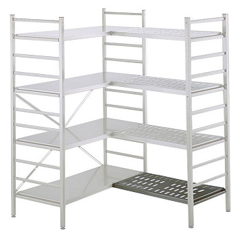 304 AISI S/S LOUVERED SHELF 925X540 MM (850233)