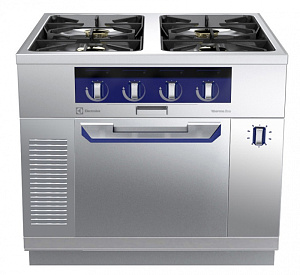 Electrolux Professional MCQMEAJCPO 4-FL.GASH.,ECO,ST.OFEN,1S.1000X900X700 (Code 589643)