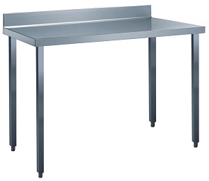 Electrolux Professional TG1310N Standard Preparation 1300 mm Work Table with Upstand (Code 133233)