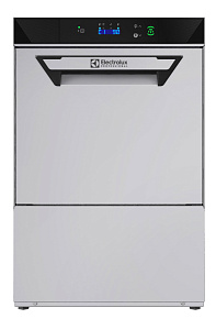 Electrolux Professional ETGWSG1S Warewashing NeoBlue Touch S Small Single Skin Glasswasher, rinse aid and detergent pump, tank filter, 40r/h (Code 402188)