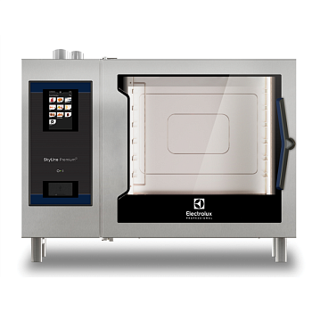 SKYLINE PREMIUMS OVEN 6 GN 2/1 - GAS - LEFT HINGED DOOR - 3-GLASS (CODE 229767)