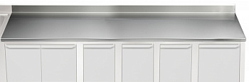 Electrolux Professional TPLA38A ARBEITSPLATTE M. AUFKANTUNG 3800 MM (Code 121176)