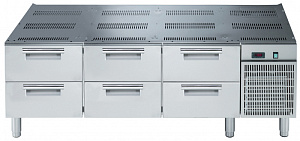 Electrolux Professional E9TTBPCOMKN Modular Cooking Range Line 900XP 6 Drawer Refrigerated Base (60Hz) (Code 391605)
