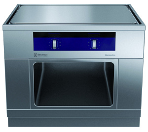 Electrolux Professional MCLYECJ1DM Modular Cooking Range Line thermaline 90 - 4 Zone Freestanding Electric Solid Top with Ecotop, 2 Sides, H=700 - H3 -Marine (Code 589881)