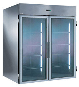 Electrolux Professional EDVP20VR1G ROLL-IN DIG.REF. 2 GL.DOORS 2700L +2°REM (Code 732000)