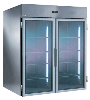 ROLL-IN DIG.REF. 2 GL.DOORS 2700L +2°REM (Code 732000)