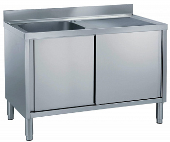 Electrolux Professional ML1S1417R SPÜLENSCHR.1 BECKEN 500X500,ABL.RE. 1400 (Code 133039)