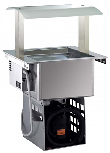 Electrolux Professional DI2RWVO DROP-IN VENTIL.REFRIG.WELL+GANTRY 2GN (Code 340264)