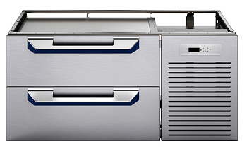 Electrolux Professional MA6IDAKOBO Modulare Großküchengeräteserie Electrolux Professional Thermaline 80 Kühl- Tiefkühlunterbau. 2 Schubladen GN2/1, R290 (Code 588484)