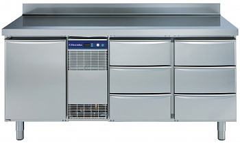 Electrolux Professional RCDR3M16U REF.COUNTER 440L,1 DOOR 6x1/3 DRAW+UPST. (Code 727081)