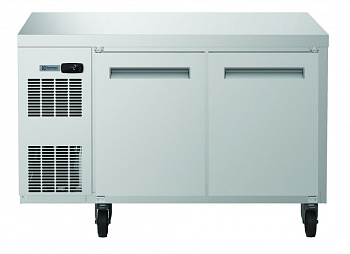 Digital Undercounter ecostore HP Refrigerated Counter - 2 Door (R290) with top and wheels, UK plug (Code 710448)