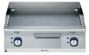 Electrolux Professional E7IIKIAOMEA Modular Cooking Range Line 700XP 800mm Electric Fry Top, Smooth Brushed Chrome Plate (Code 371322)