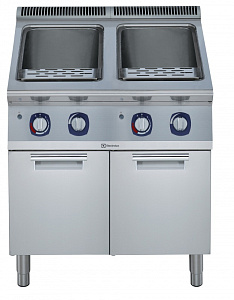 Electrolux Professional E9PCGH2MF0 GAS PASTA COOKER 2X40 LT WELLS (Code 391112)